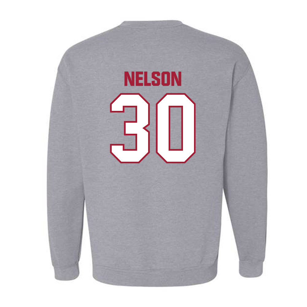 Indiana - NCAA Football : PJ Nelson - Classic Shersey Crewneck Sweatshirt-1