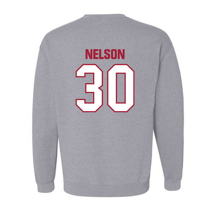 Indiana - NCAA Football : PJ Nelson - Classic Shersey Crewneck Sweatshirt-1