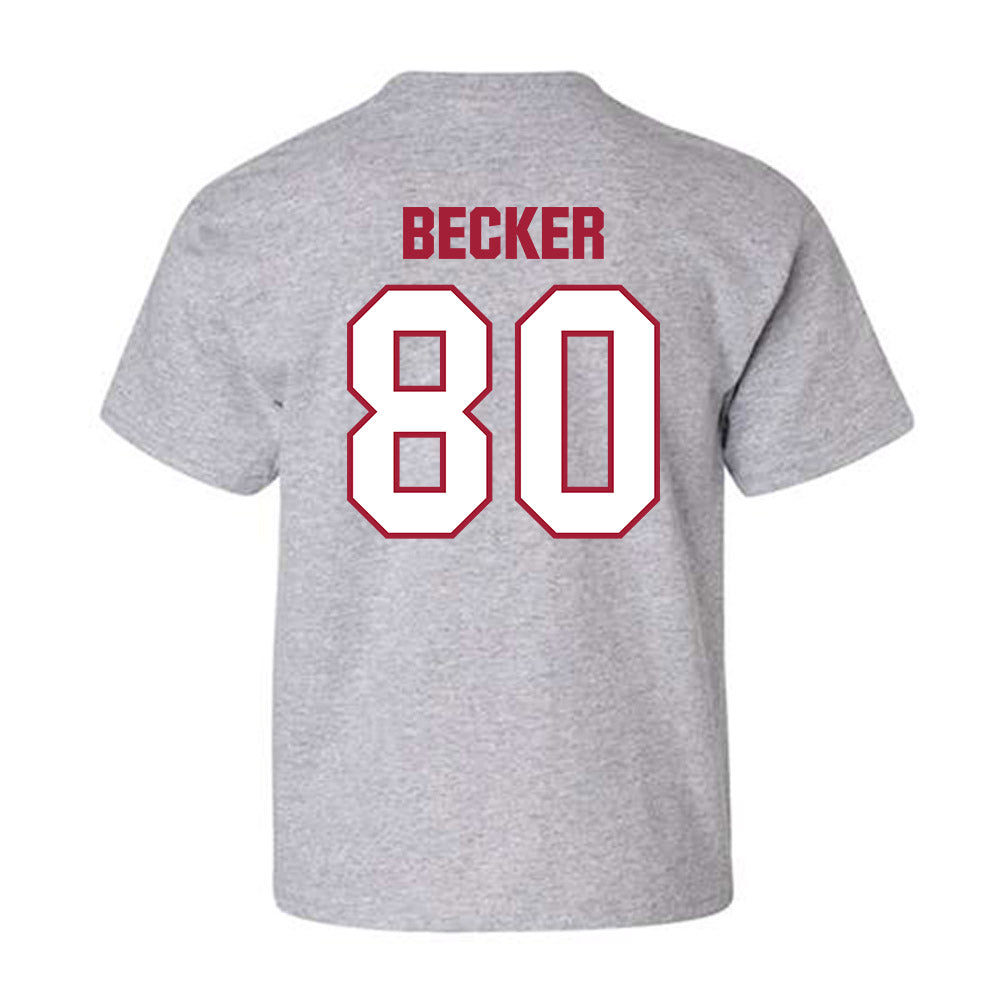 Indiana - NCAA Football : Charlie Becker - Classic Shersey Youth T-Shirt-1