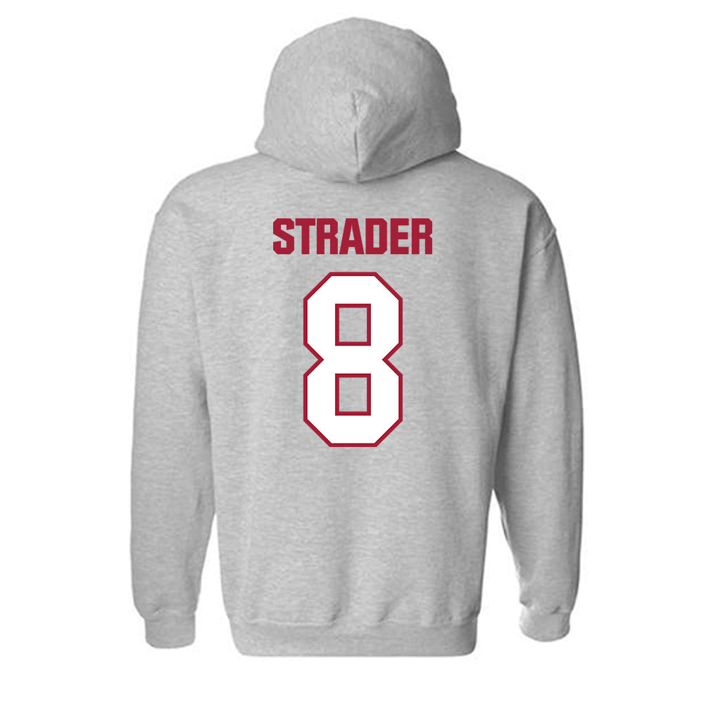 Indiana - NCAA Softball : Madalyn Strader - Classic Shersey Hooded Sweatshirt-1