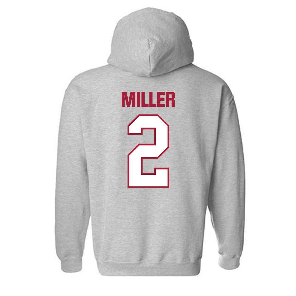 Indiana - NCAA Softball : Sarah Miller - Classic Shersey Hooded Sweatshirt-1