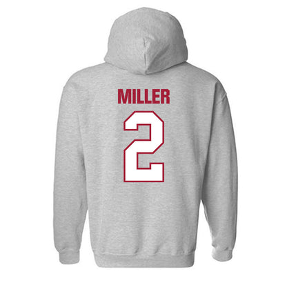 Indiana - NCAA Softball : Sarah Miller - Classic Shersey Hooded Sweatshirt-1