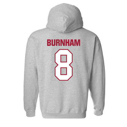 Indiana - NCAA Football : Joshua Burnham - Classic Shersey Hooded Sweatshirt-1