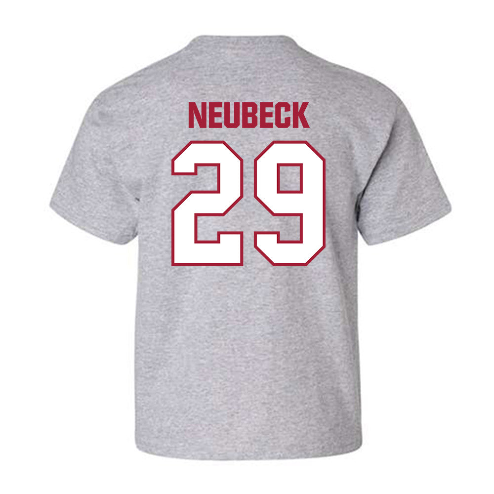 Indiana - NCAA Baseball : Tony Neubeck - Classic Shersey Youth T-Shirt-1