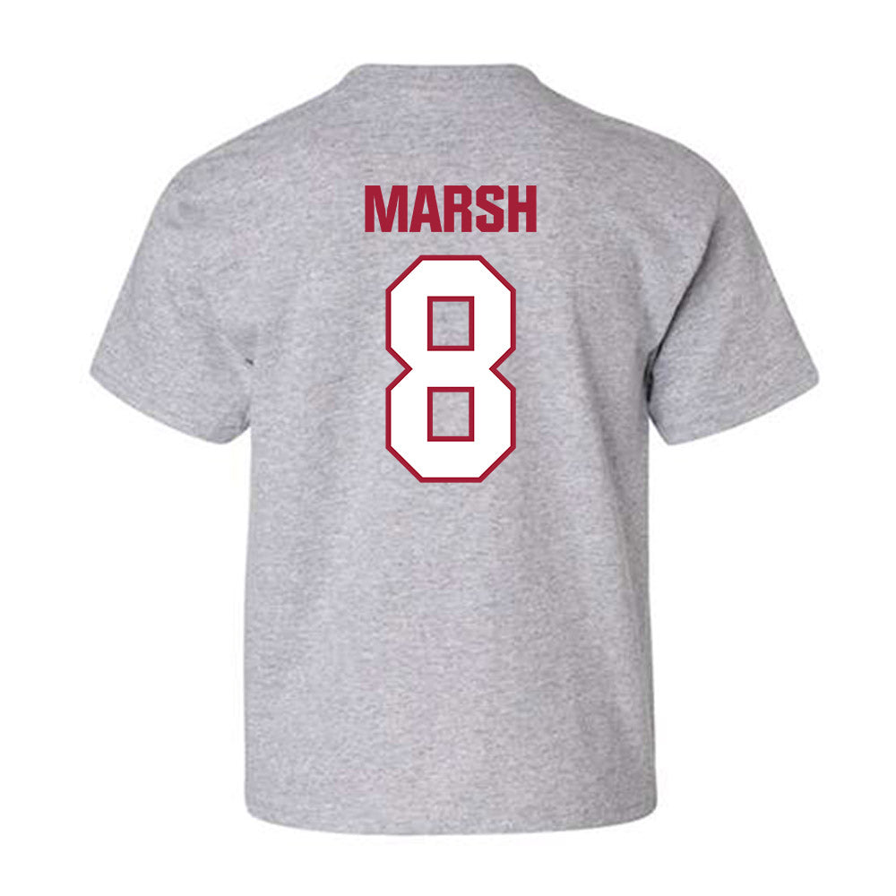 Indiana - NCAA Football : Nick Marsh - Classic Shersey Youth T-Shirt-1