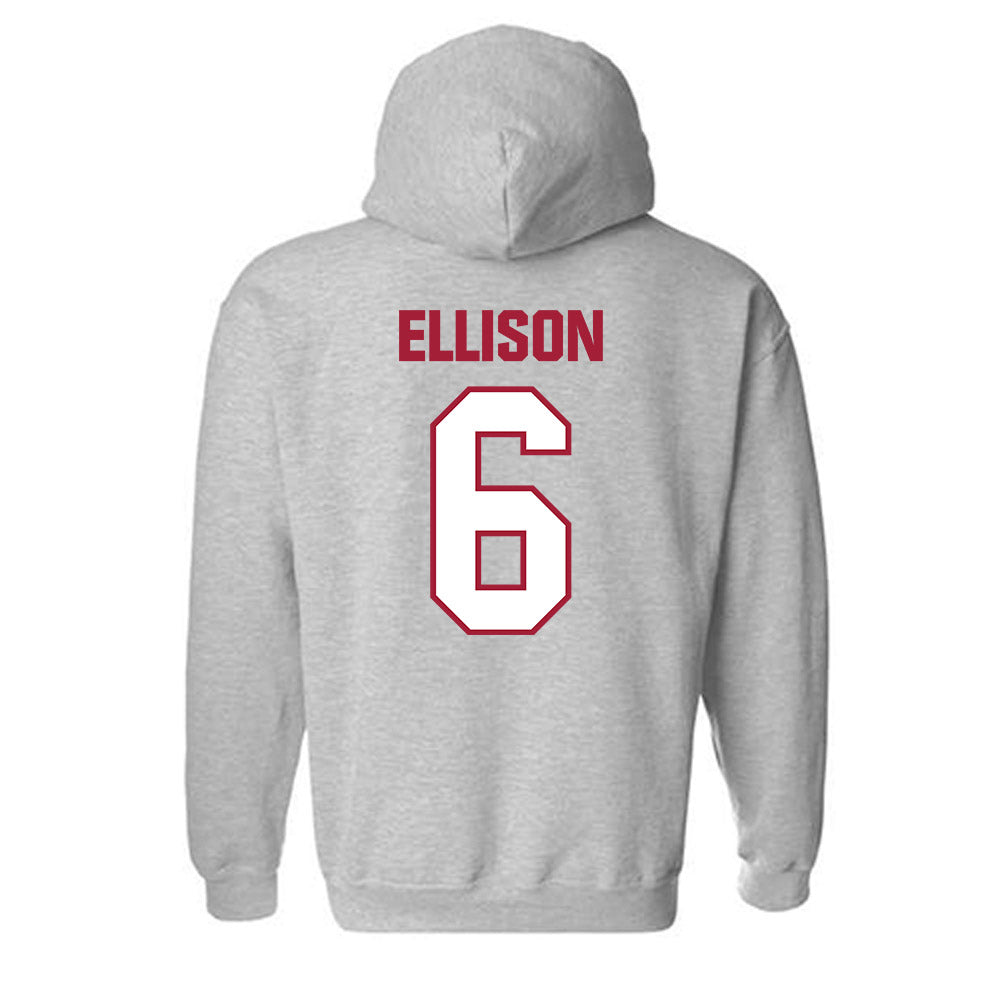 Indiana - NCAA Softball : Jada ELLISON - Classic Shersey Hooded Sweatshirt-1