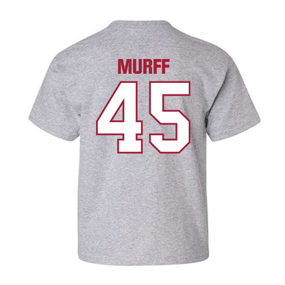 Indiana - NCAA Football : Lincoln Murff - Classic Shersey Youth T-Shirt-1