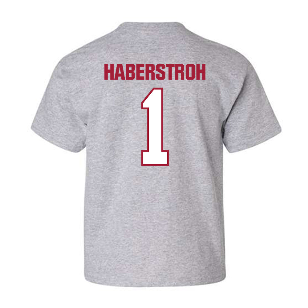 Indiana - NCAA Softball : Hannah Haberstroh - Classic Shersey Youth T-Shirt-1