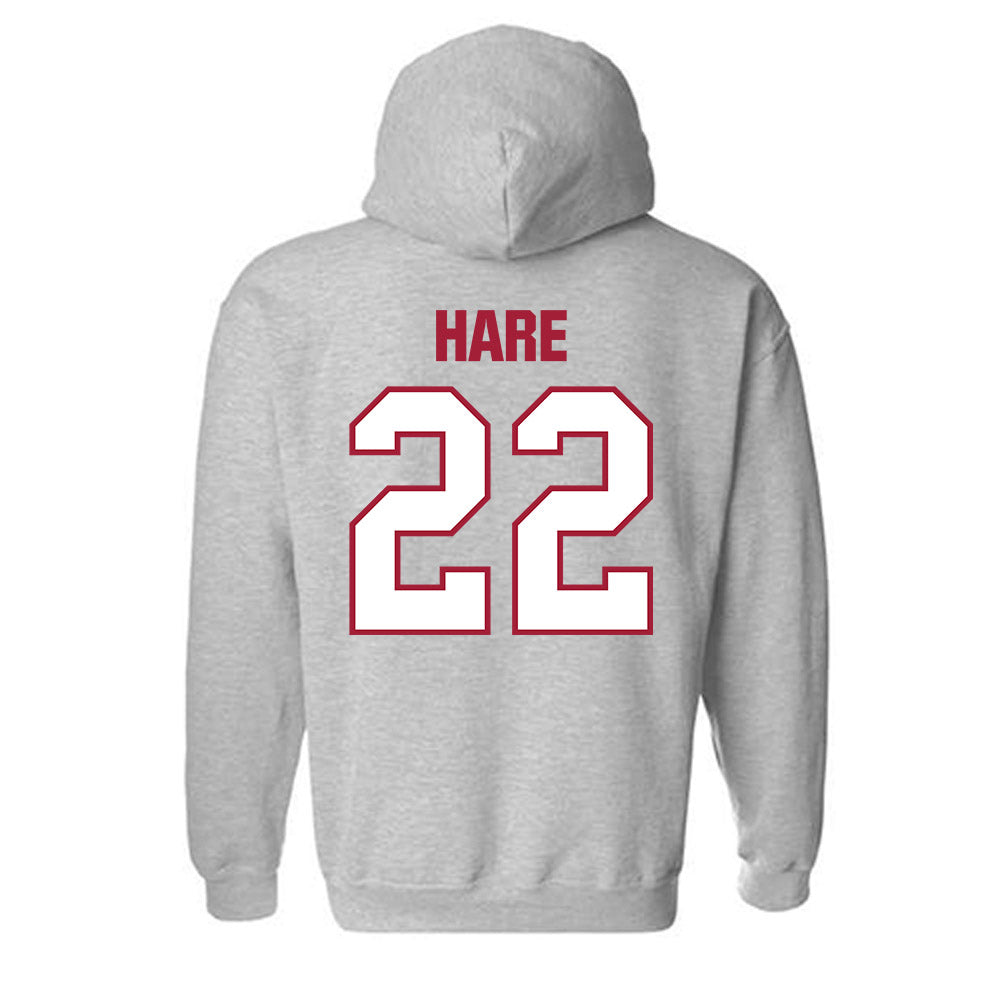 Indiana - NCAA Women's Basketball : Mackenzie Hare - Classic Shersey Hooded Sweatshirt-1