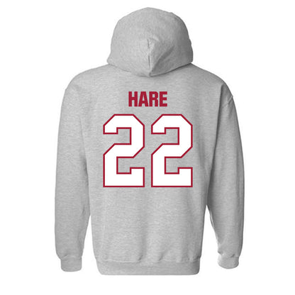 Indiana - NCAA Women's Basketball : Mackenzie Hare - Classic Shersey Hooded Sweatshirt-1