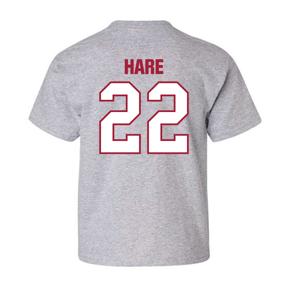 Indiana - NCAA Women's Basketball : Mackenzie Hare - Classic Shersey Youth T-Shirt-1
