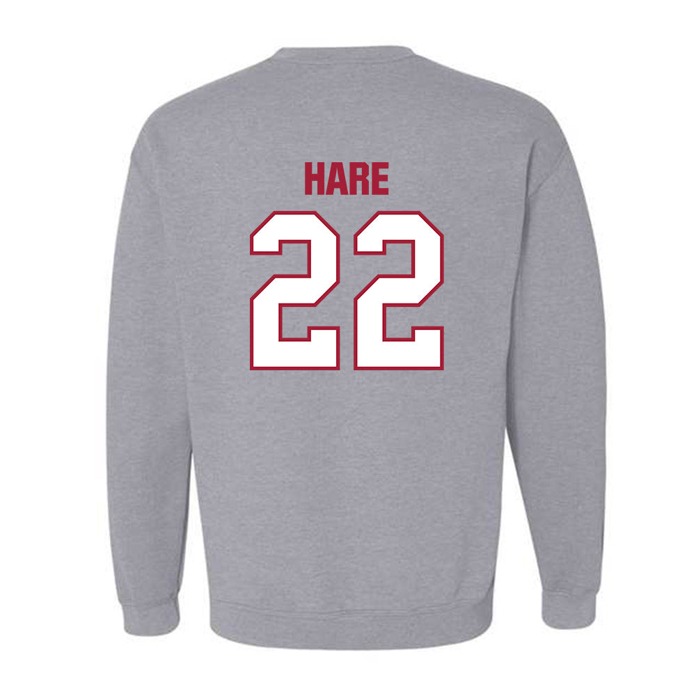 Indiana - NCAA Women's Basketball : Mackenzie Hare - Classic Shersey Crewneck Sweatshirt-1