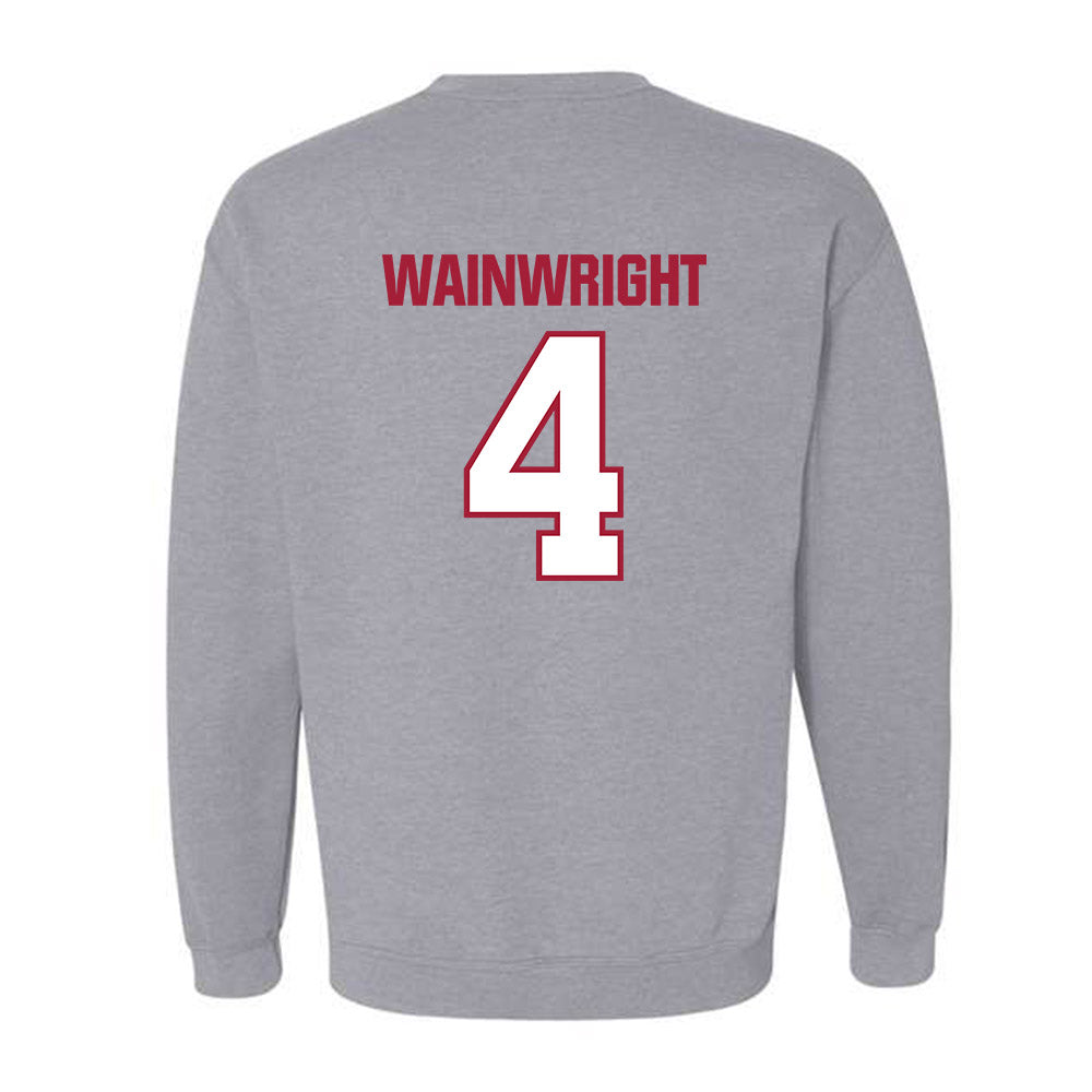 Indiana - NCAA Softball : Madison Wainwright - Classic Shersey Crewneck Sweatshirt-1