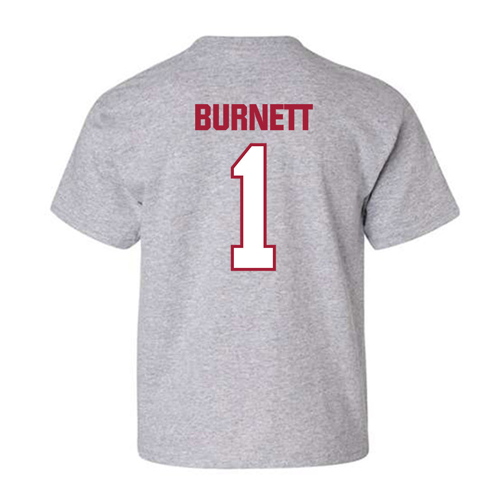 Indiana - NCAA Softball : Breezy Burnett - Classic Shersey Youth T-Shirt-1