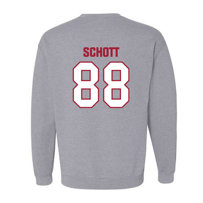Indiana - NCAA Football : Brock Schott - Classic Shersey Crewneck Sweatshirt-1