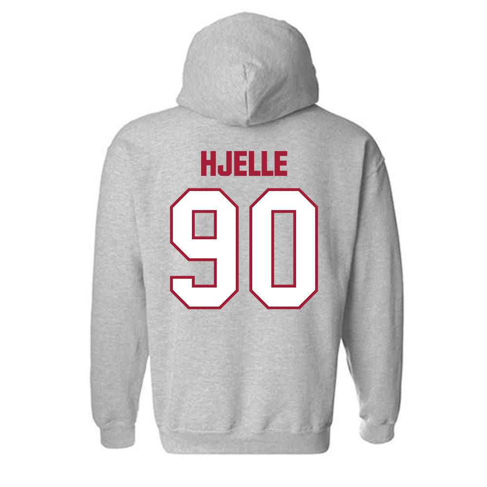 Indiana - NCAA Football : Joe Hjelle - Classic Shersey Hooded Sweatshirt-1