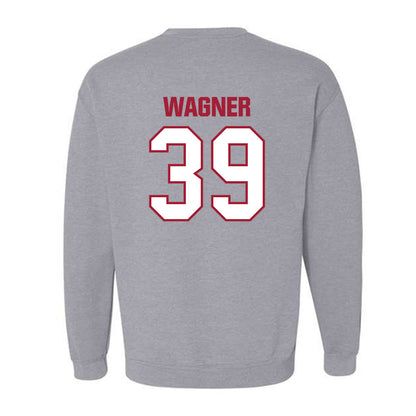 Indiana - NCAA Baseball : Nash Wagner - Classic Shersey Crewneck Sweatshirt-1