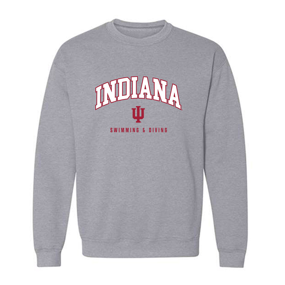 Indiana - NCAA Men's Swimming & Diving : Dylan Smiley - Classic Shersey Crewneck Sweatshirt-0