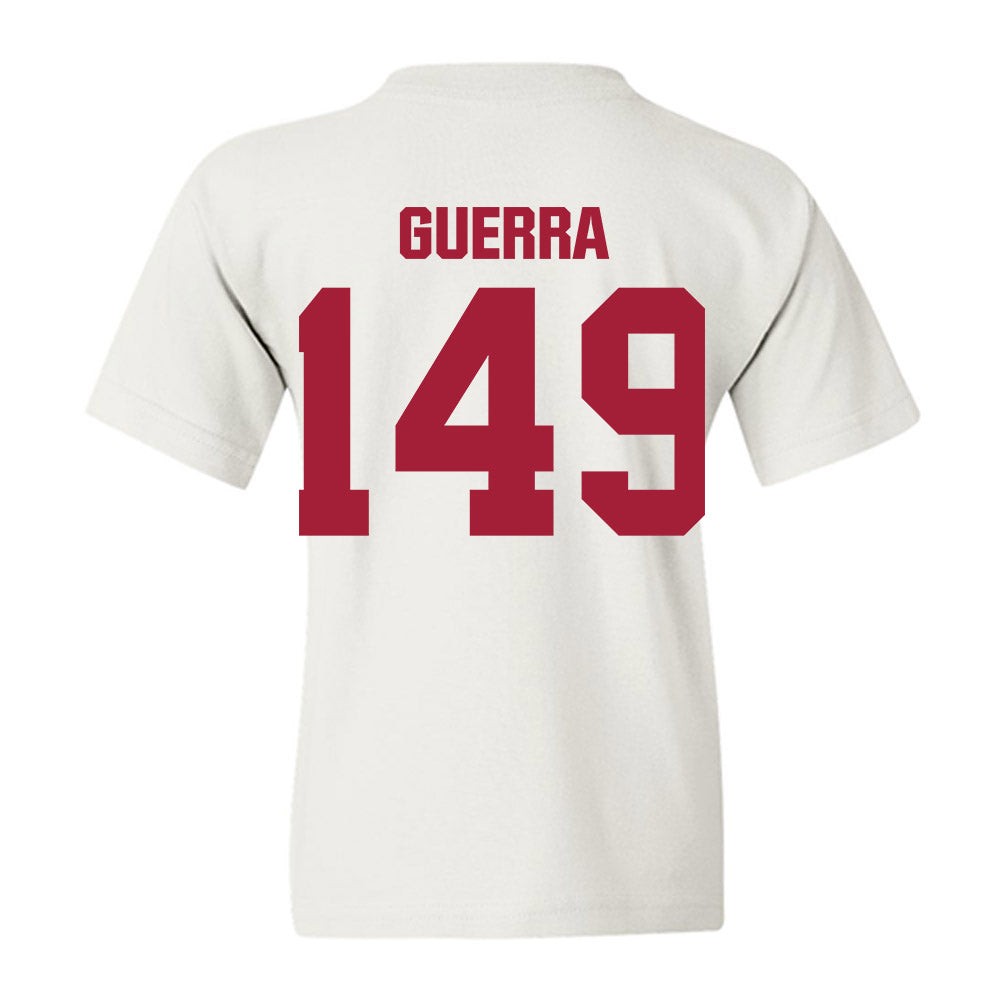 Indiana - NCAA Wrestling : Tyler Guerra - Classic Shersey Youth T-Shirt-1