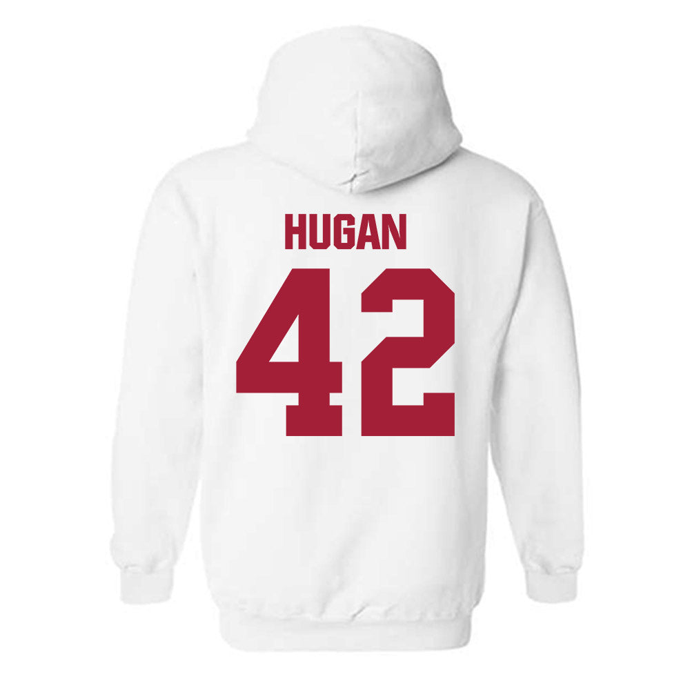 Indiana - NCAA Football : Kevontay Hugan - Classic Shersey Hooded Sweatshirt-1