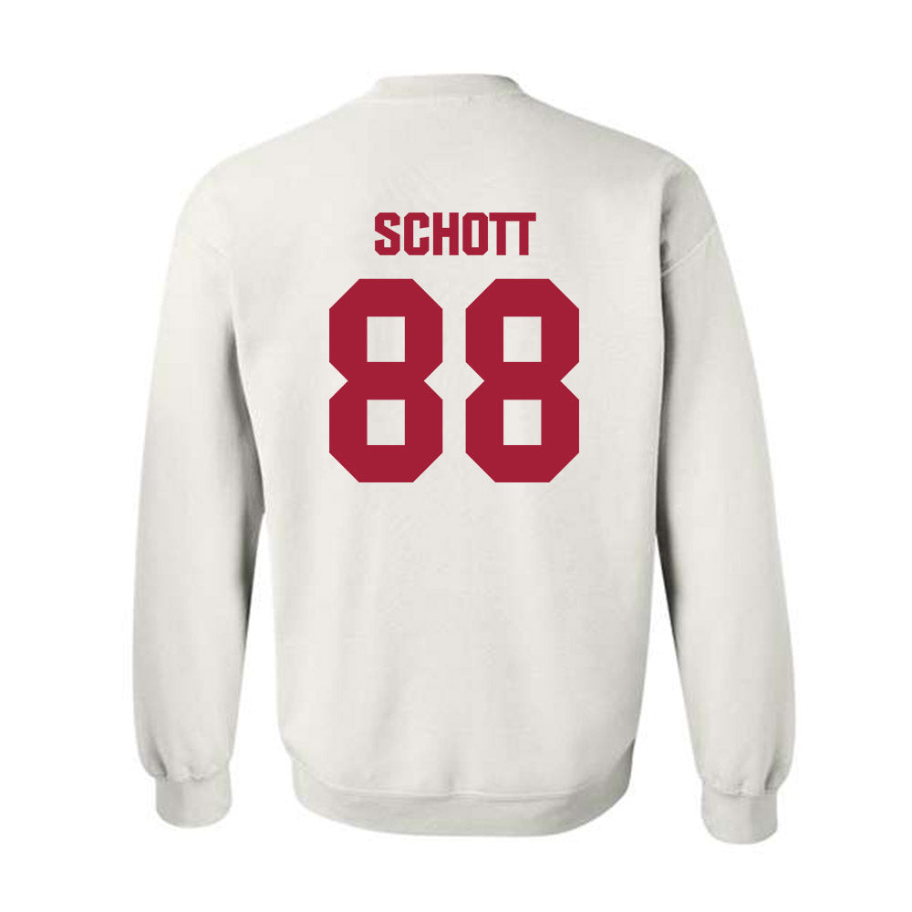 Indiana - NCAA Football : Brock Schott - Classic Shersey Crewneck Sweatshirt-1