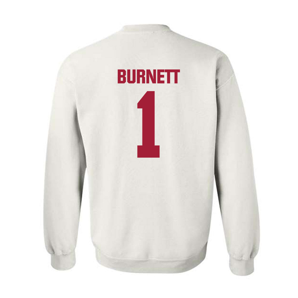 Indiana - NCAA Softball : Breezy Burnett - Classic Shersey Crewneck Sweatshirt-1