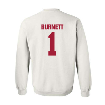 Indiana - NCAA Softball : Breezy Burnett - Classic Shersey Crewneck Sweatshirt-1
