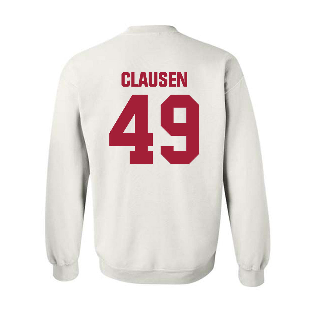 Indiana - NCAA Football : Drew Clausen - Classic Shersey Crewneck Sweatshirt-1