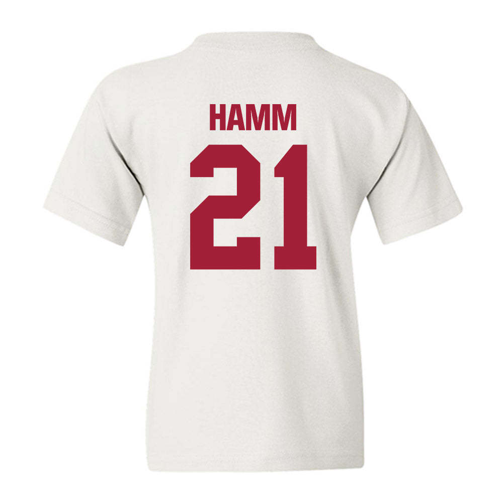 Indiana - NCAA Women's Soccer : Grace Hamm - Classic Shersey Youth T-Shirt-1