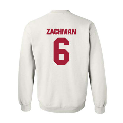 Indiana - NCAA Football : Preston Zachman - Classic Shersey Crewneck Sweatshirt-1