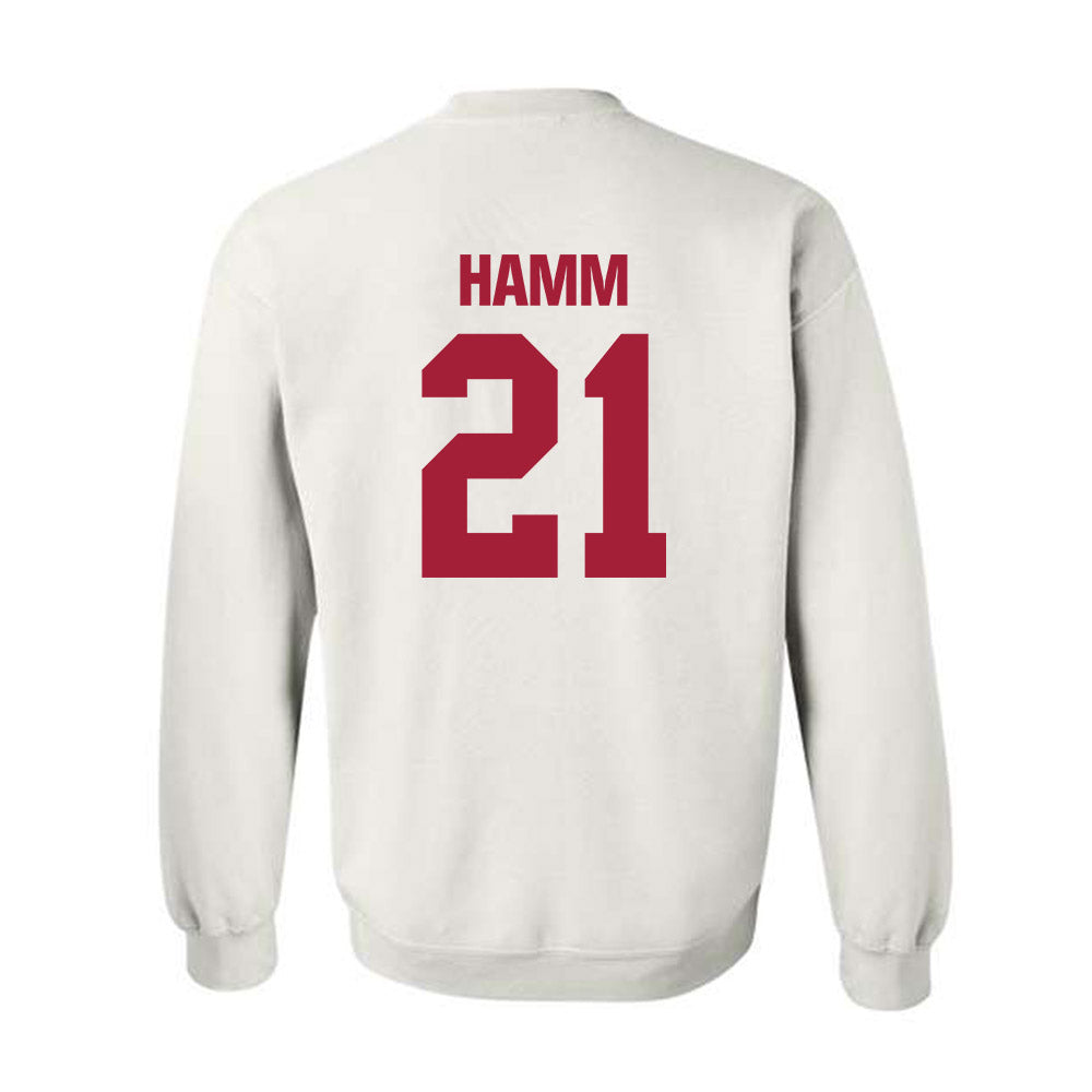 Indiana - NCAA Women's Soccer : Grace Hamm - Classic Shersey Crewneck Sweatshirt-1