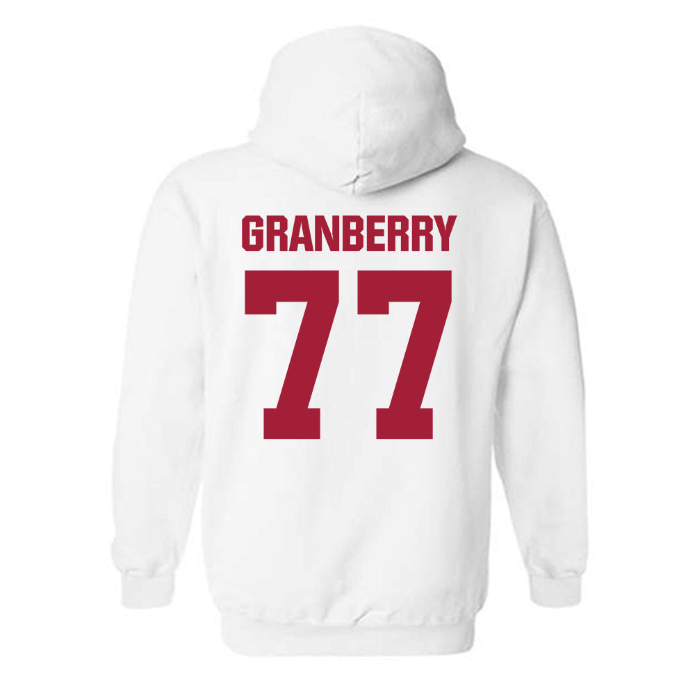 Indiana - NCAA Women's Volleyball : Kiki Granberry - Classic Shersey Hooded Sweatshirt-1