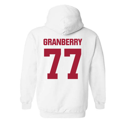 Indiana - NCAA Women's Volleyball : Kiki Granberry - Classic Shersey Hooded Sweatshirt-1