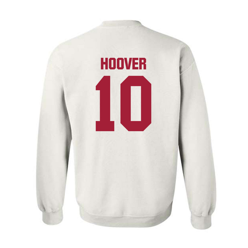 Indiana - NCAA Football : Josh Hoover - Classic Shersey Crewneck Sweatshirt-1