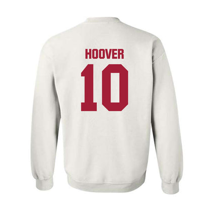 Indiana - NCAA Football : Josh Hoover - Classic Shersey Crewneck Sweatshirt-1