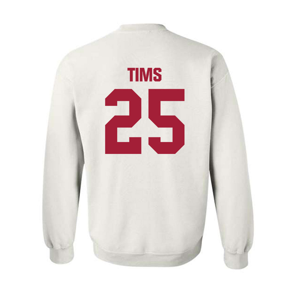 Indiana - NCAA Football : Dmontae Tims - Classic Shersey Crewneck Sweatshirt-1
