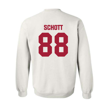 Indiana - NCAA Football : Brock Schott - Classic Shersey Crewneck Sweatshirt-1