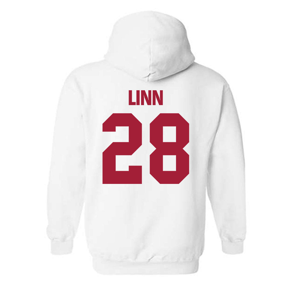 Indiana - NCAA Baseball : Conner Linn - Classic Shersey Hooded Sweatshirt-1