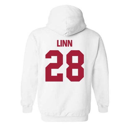 Indiana - NCAA Baseball : Conner Linn - Classic Shersey Hooded Sweatshirt-1