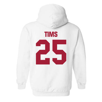 Indiana - NCAA Football : Dmontae Tims - Classic Shersey Hooded Sweatshirt-1