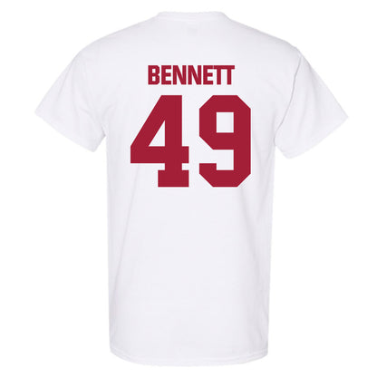 Indiana - NCAA Baseball : Eli Bennett - Classic Shersey T-Shirt-1