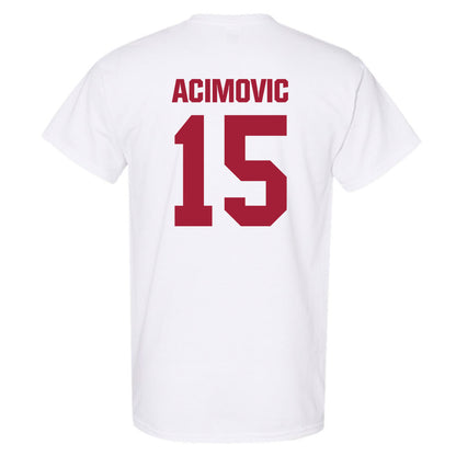 Indiana - NCAA Men's Basketball : Andrej Acimovic - Classic Shersey T-Shirt-1