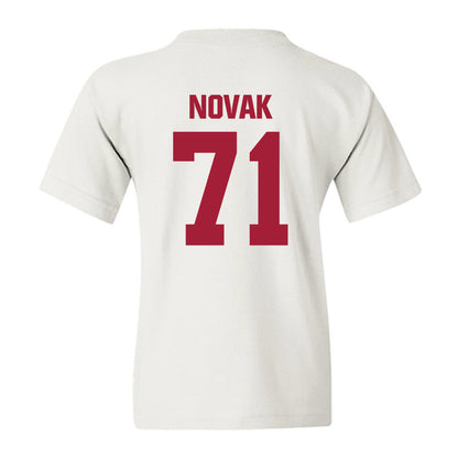 Indiana - NCAA Football : Benjamin Novak - Classic Shersey Youth T-Shirt-1