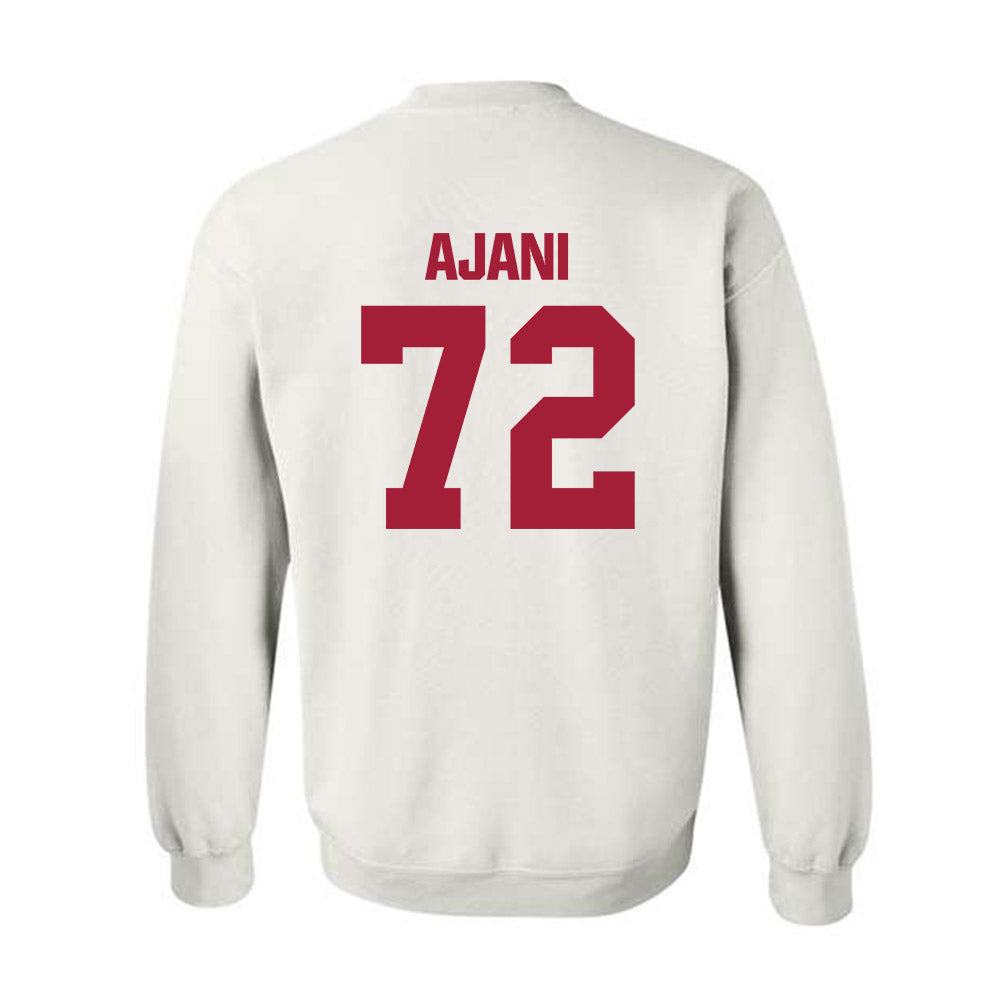 Indiana - NCAA Football : Adedamola Ajani - Classic Shersey Crewneck Sweatshirt-1