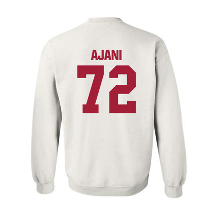 Indiana - NCAA Football : Adedamola Ajani - Classic Shersey Crewneck Sweatshirt-1