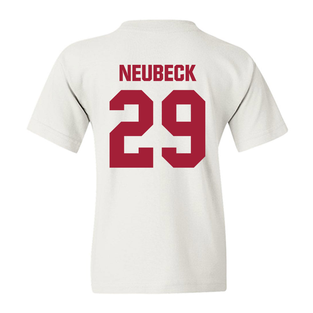 Indiana - NCAA Baseball : Tony Neubeck - Classic Shersey Youth T-Shirt-1