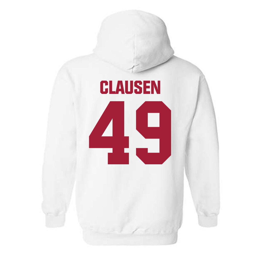Indiana - NCAA Football : Drew Clausen - Classic Shersey Hooded Sweatshirt-1
