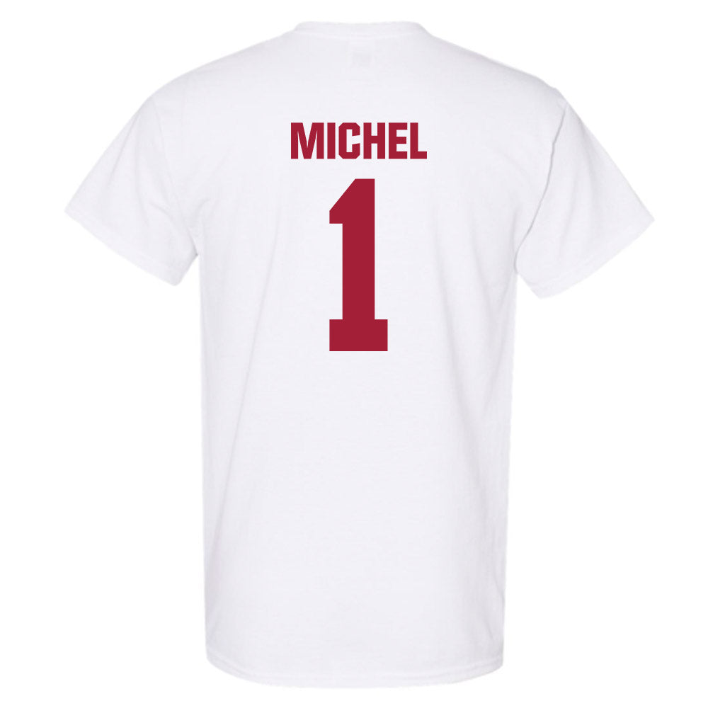 Indiana - NCAA Men's Soccer : Judewellin Michel - Classic Shersey T-Shirt-1