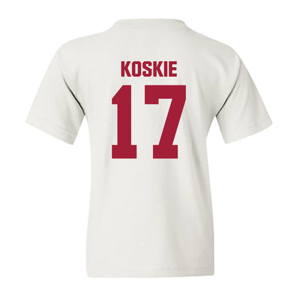 Indiana - NCAA Baseball : Caleb Koskie - Classic Shersey Youth T-Shirt-1