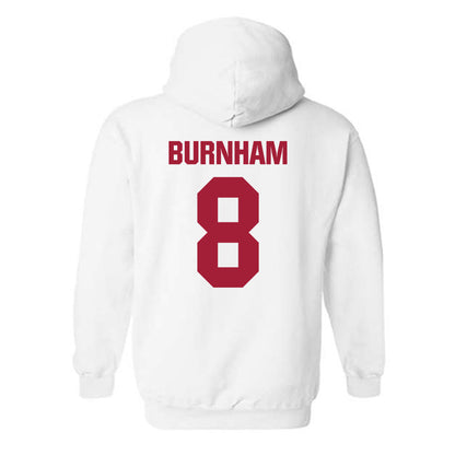 Indiana - NCAA Football : Joshua Burnham - Classic Shersey Hooded Sweatshirt-1